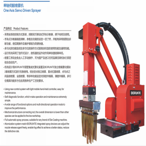 BrTiRUS0805A zes industriële robot.