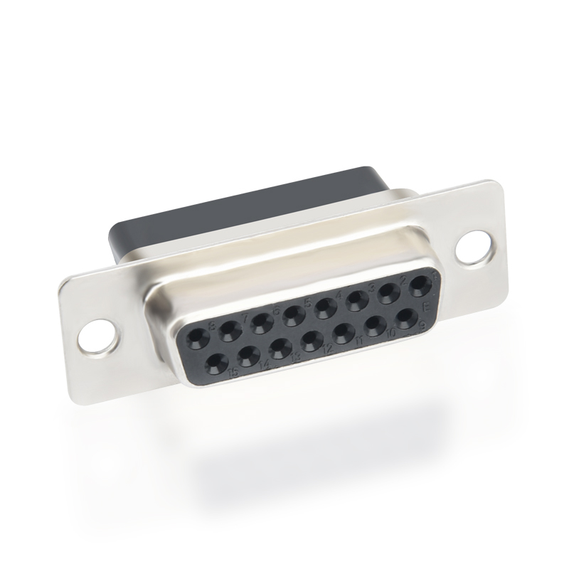 da 15-pins vrouwelijke connector elektronische connector fabrikanten krimp socket