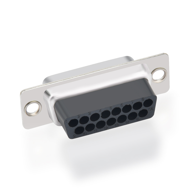 da 15-pins vrouwelijke connector elektronische connector fabrikanten krimp socket