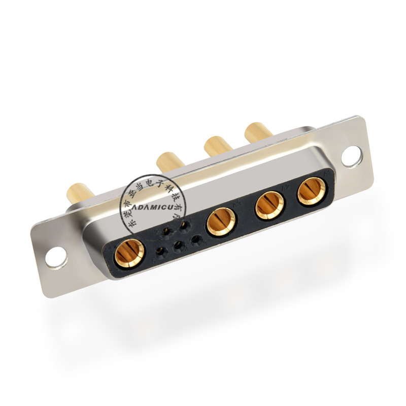 grotere stroom vrouwelijke 180 graden 9W4 d subconnector voor soldeer type