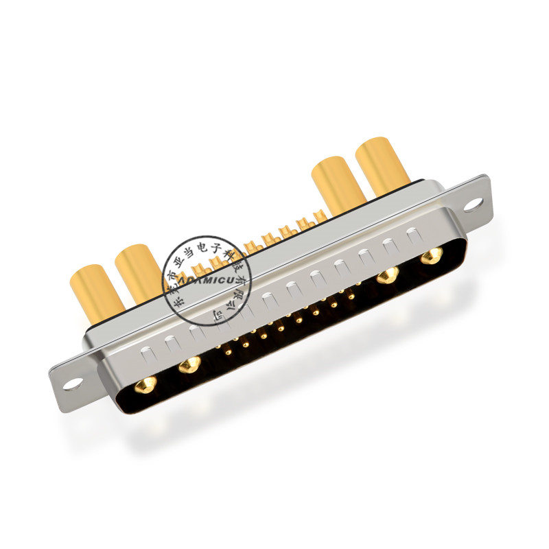 professionele ventilatorfabrikant van een hoog vermogen D-SUB 21W4 mannelijke soldeer-type connector