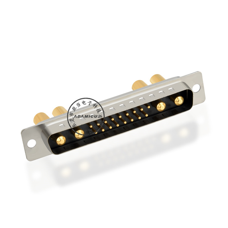 professionele ventilatorfabrikant van een hoog vermogen D-SUB 21W4 mannelijke soldeer-type connector