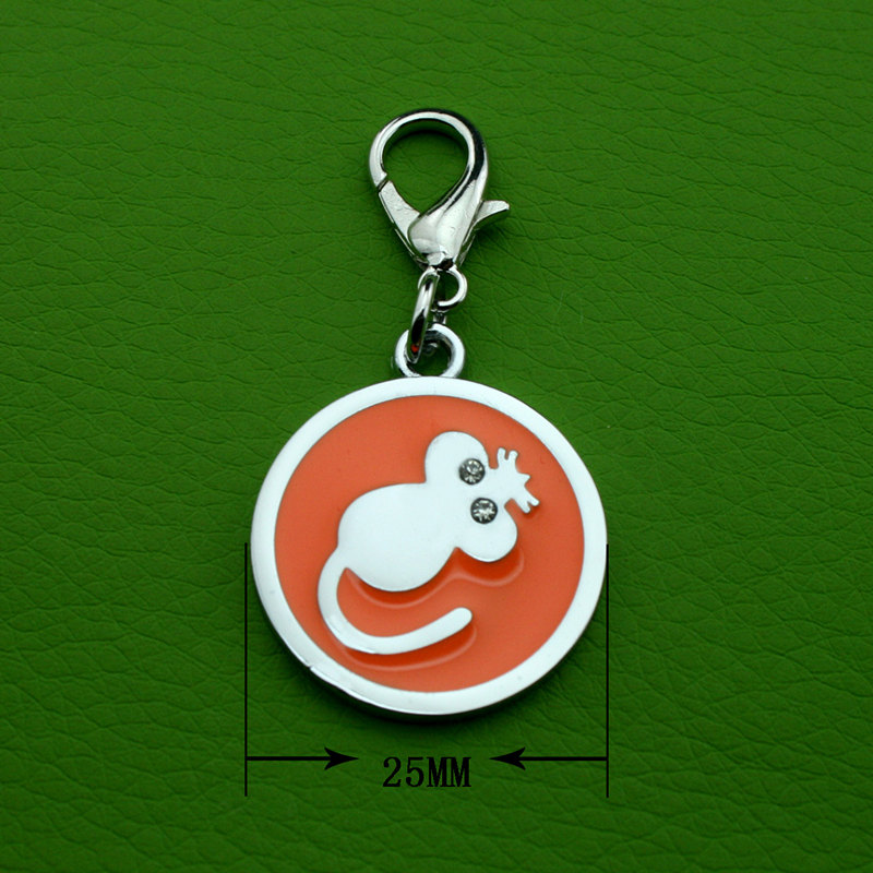 A Dog Tag Animal Collar Tags Identificatie Labels