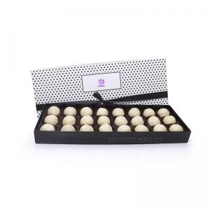 Deksel-off kartonnen schuim inzet chocolade verpakking