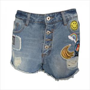 borduurwerk jean shorts WS10119