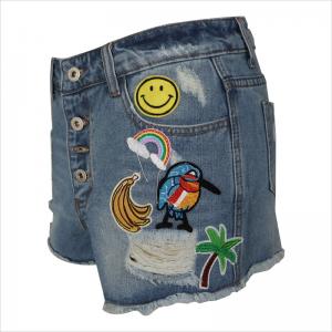 borduurwerk jean shorts WS10119