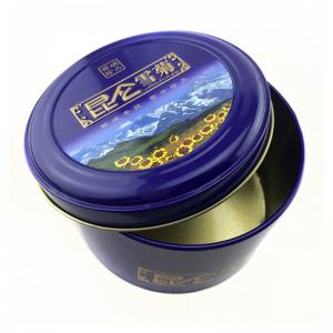 Metalen doos in Chinese stijl om thee te blikken