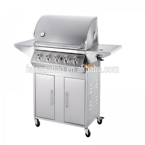 5 branders Roestvrij staal outdoor beefmaster gas bbq grill