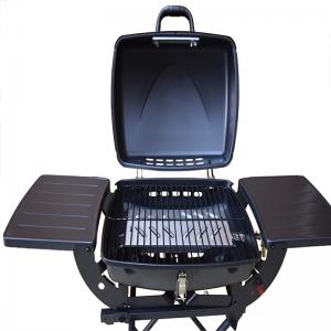 Outdoor draagbare gas grill verstelbare rooster hoogte bbq grill