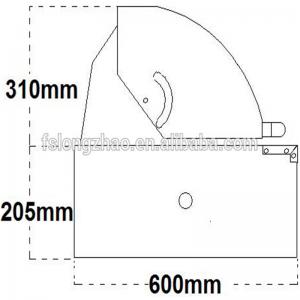 Groothandel tafelblad gasgrillkop Roestvrij staal Gasgrill ingebouwd