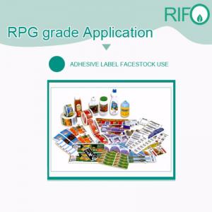 Offset afdrukbaar, UV-afdrukbaar, flexibel afdrukbaar PP synthetisch papier voor producten voor persoonlijke verzorging