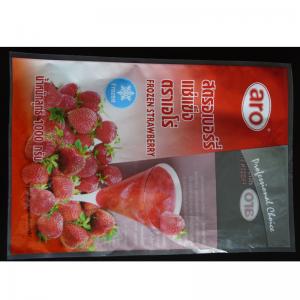 invriezen plastic lap seal zak voor ontmoeten vis en bevroren voedsel