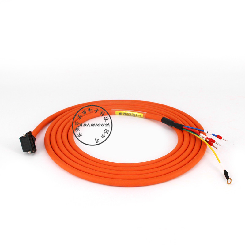 Vervaardigde Mitsubishi power flexibele kabel MR-PWS1CBL3M-A1-H