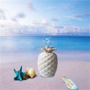 2018 nieuwe uitvindingen unieke ananasvormige keramische aromadiffuser