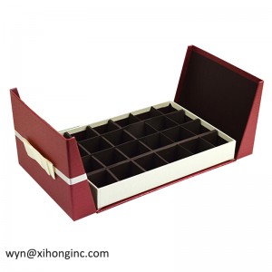 Speciale hartvormige stijve geschenkdoos