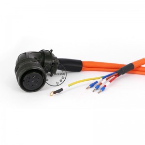 hoge kwaliteit hoge flex kabel ASD-A2-PW1103-G Delta servomotor voedingskabel