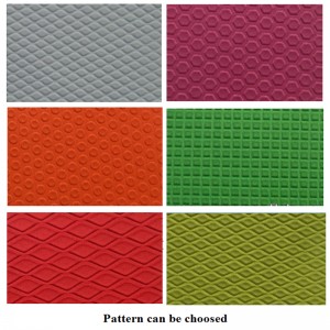 Reliëf van neopreen