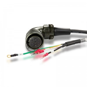 industriële elektrische kabel Delta servomotor pvc afgeschermde voedingskabel
