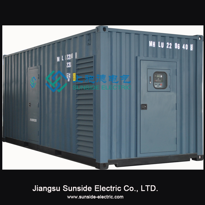 diesel aangedreven container generator set