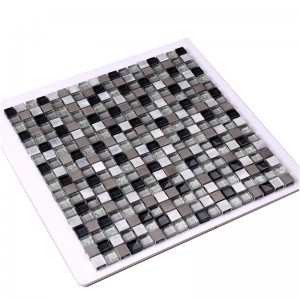 Glitter gehard glas mozaïek keuken backsplash