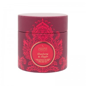 hete verkoop chocoladesuikergoed ronde stijve geschenkdoos