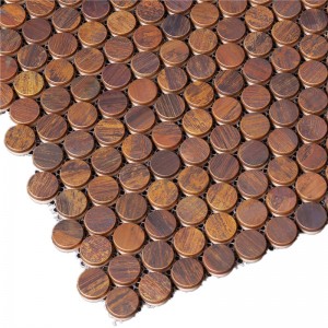 Goede prijs Penny ronde mozaïektegel voor Home Decor