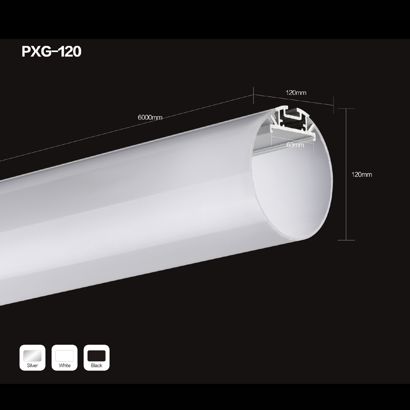 Hoogwaardig 6063 T5 LED lineair aluminium profiel voor LED-strip