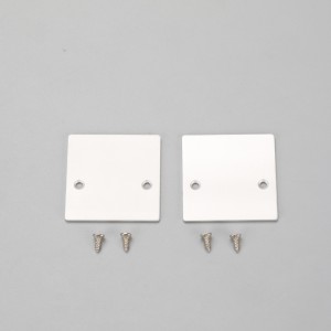 Mat gematteerd en transparant 6063 serie U-profiel en V-vorm LED aluminium profiel