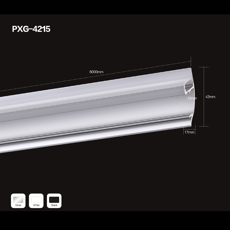 Aluminium extrusie industrieel aluminium profiel voor geëxtrudeerde LED-strip