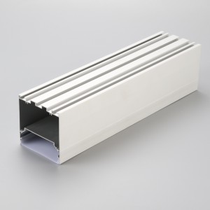Groothandel U7676 U-vorm extrusie aluminium profiel voor 5050 3828 2835 3014 5630 LED-strip