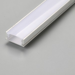 Slank U-vorm LED aluminium kanaal 1707 voor ledstrips aluminium balkprofiel