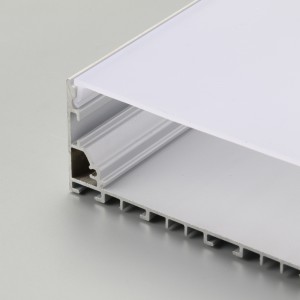 LED aluminium profiel met PC diffuser vlakke vorm voor LED strip