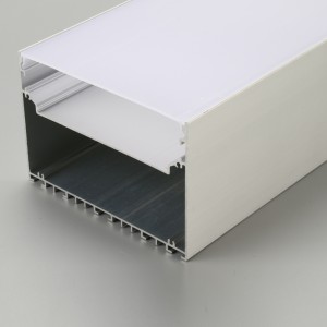 Groot koellichaam 6060 T5 aluminium lineaire licht LED-profielen voor LED-strip
