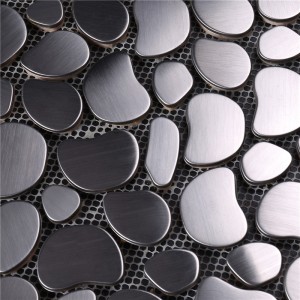 Decoratieve Cobble Pebble Mozaïektegel voor Fornuis