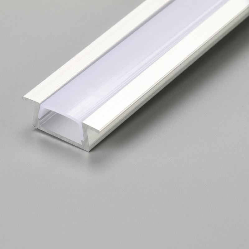 Melkachtig deksel en eindkap aluminium profiel voor LED-lichtbalk