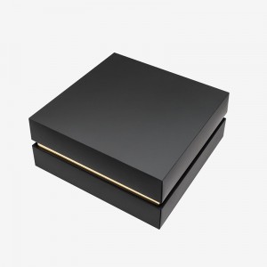 Fancy Hot Stamping Logo Gift Flower Box Luxe Met Lint