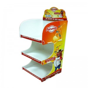 Aangepaste supermarkt Retail POS kartonnen standaard Display voor Biscuit