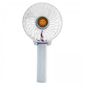 Zomer draagbare draagbare elektrische ventilator Tafel Vouwen Mini USB oplaadbare handventilator