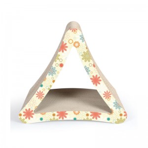 Karton Recycleerbaar gegolfd kraskussen Krasbestendig bed Cat kraskarton