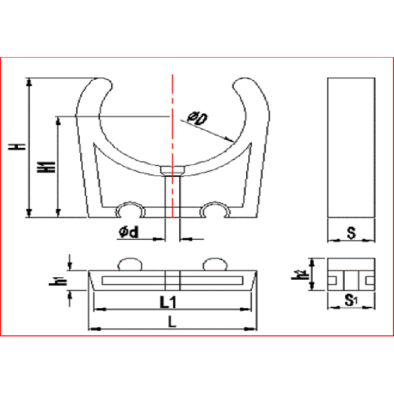 UPVC-BEUGEL