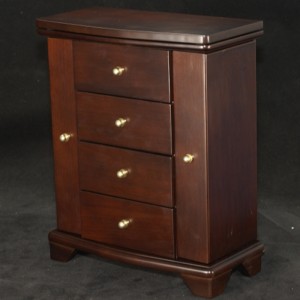 Houten juwelendoos Java-afwerking