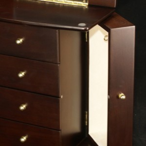 Houten juwelendoos Java-afwerking