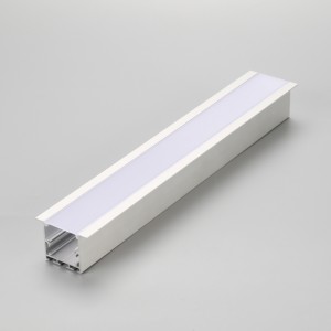 Inbouw aluminium extrusie 5050 2835 LED strip lichtprofiel