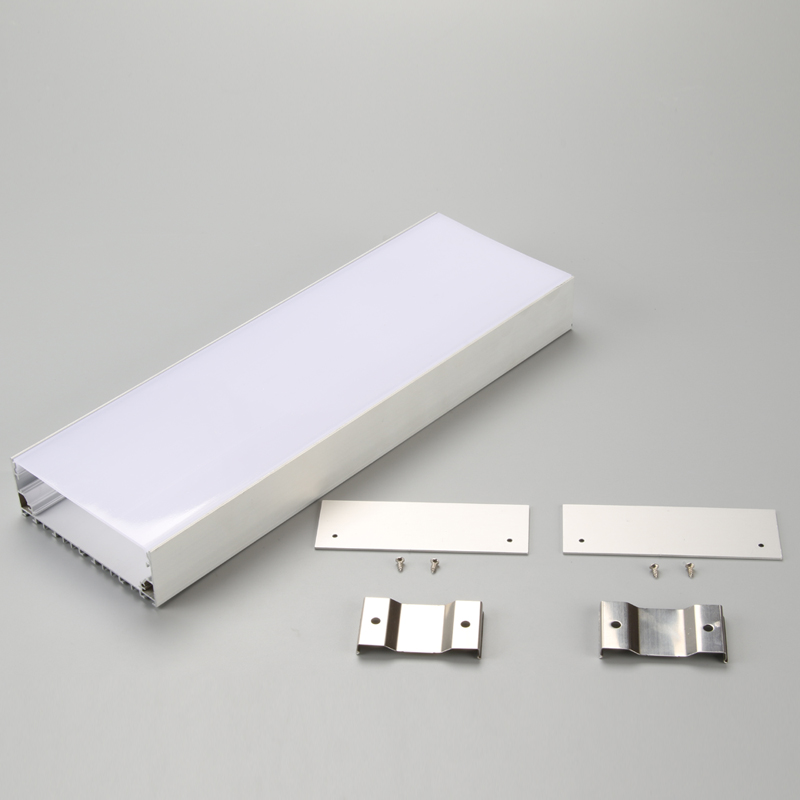 Op maat gemaakt 1m LED-strip aluminium kanaalprofiel