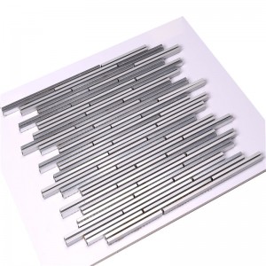 Duurzaamheid Aluminium mozaïektegel voor thuisfrontontwerp HLC52