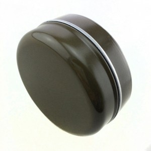 Fabriek groothandel kleine ronde kaars, lip blam verpakking blikken doos