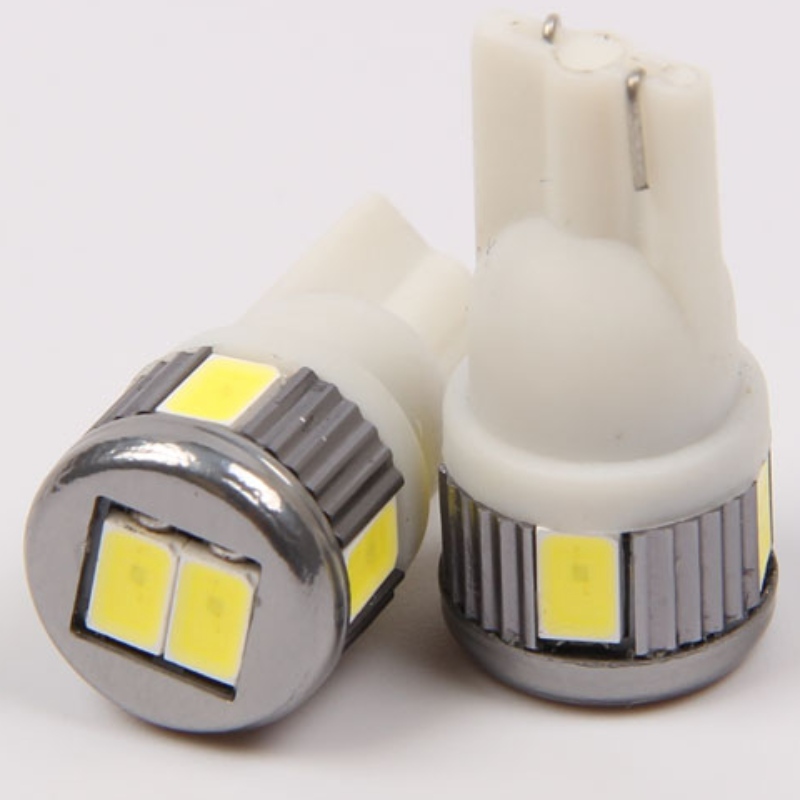 T10 wedge W5W 168 194 6SMD 10SMD 5730 automatische led-vervangingslampen