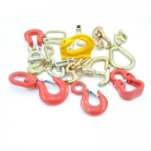 Las op geschilderde ankerhaak