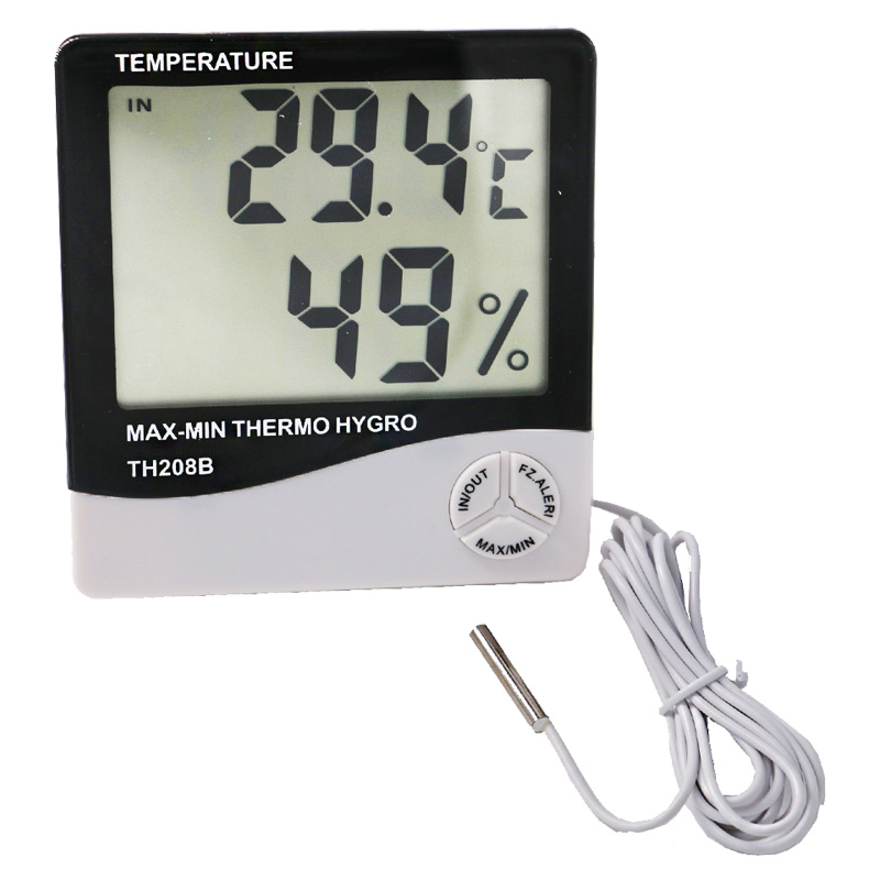 Nationale vervaardiging Huishoudelijke hygrometer Monitor binnenthermometer