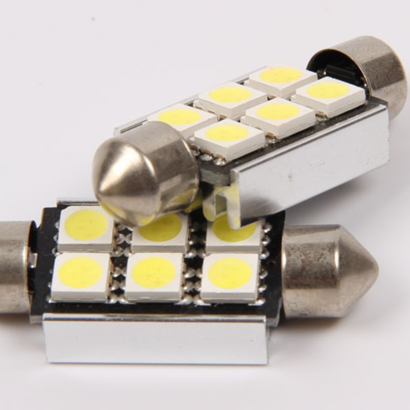 5050 6smd canbus foutloos 36mm auto auto festoen licht led interieur licht